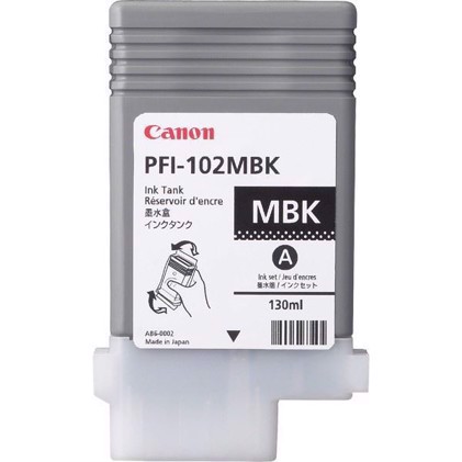 Canon Matte Black PFI-102MBK - 130 ml cartucho de tinta