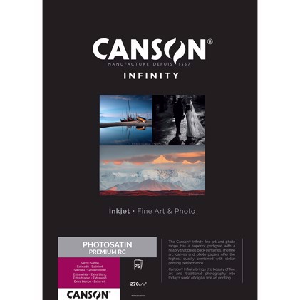 Canson PhotoSatin Premium RC 270g/m² - A4, 250 hojas 