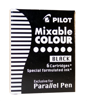 La pluma Pilot Patron para Parallel Pen es de color negro (6).
