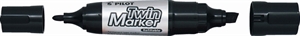 Pilot Marker Twin Marker Jumbo BG 4,0/7,0 negro.