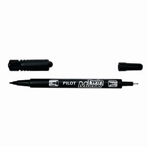 Pilot Marker Twin Marker BG negro