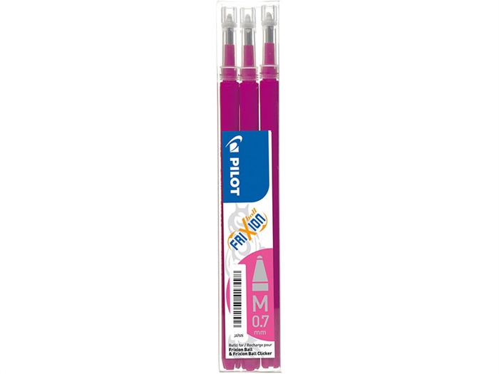 Pilot Frixion Clicker 0,7 recambio rosa (3)