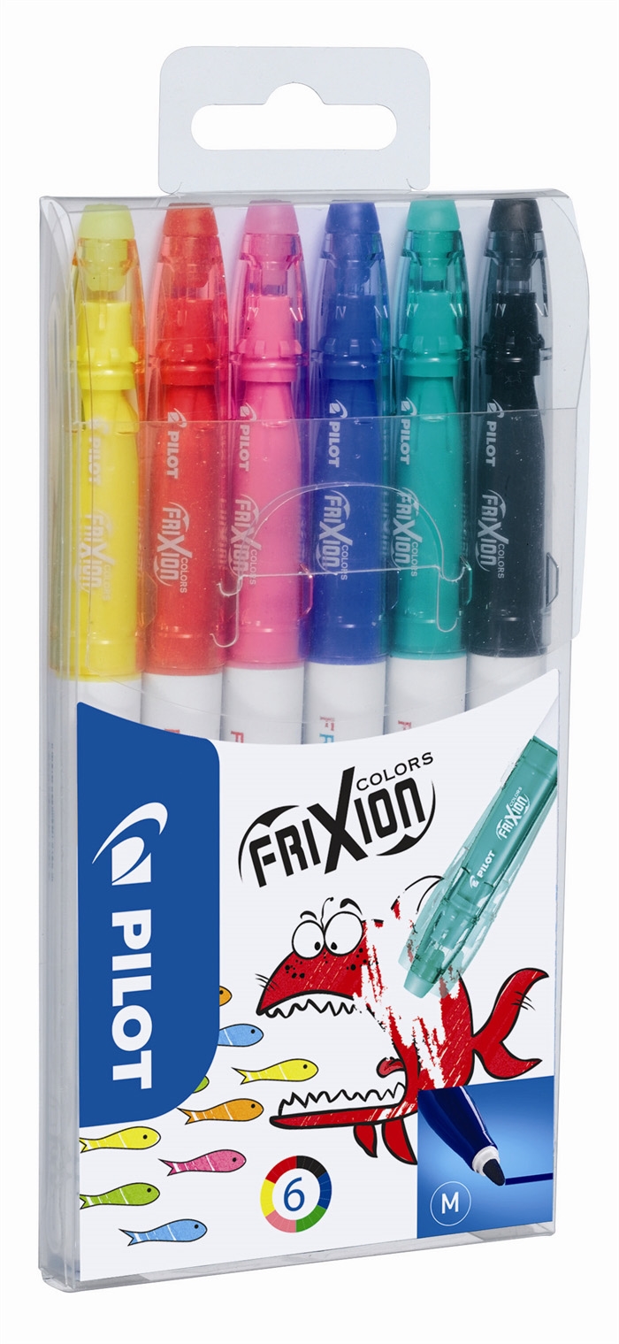 Pilot Frixion Colors 0.7 tiene colores (6)