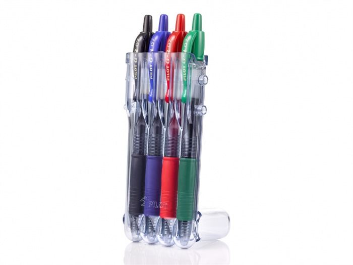 Bolígrafo Pilot Gelpen m - clic G-2 Set2Go 0,7 Basic (4)