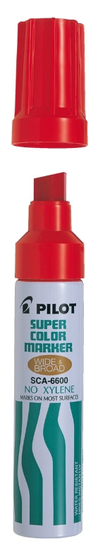 Pilot Marcador Súper Color Jumbo 10,0mm rojo