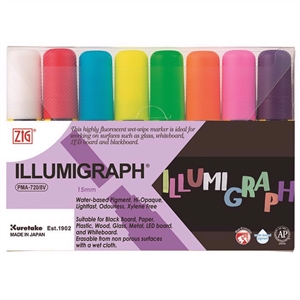 ZIG Marcador Illumigraph 15mm 8 - estuche