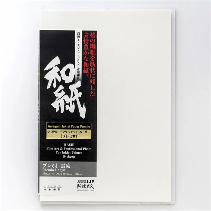 Awagami Premio Unryu - 165 g/m², 30 hojas