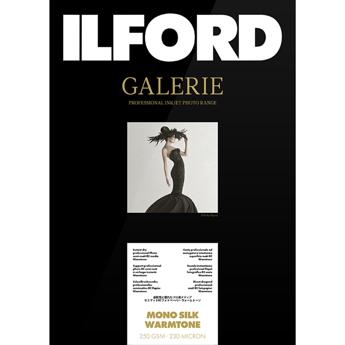 Ilford Mono Silk Warmtone for FineArt Album - 210mm x 335mm - 25 arca 