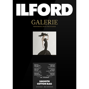 Ilford Smooth Cotton Rag for FineArt Album - 210mm x 335mm - 25 arca 
