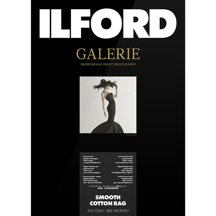 Ilford Smooth Cotton Rag for FineArt Album - 330mm x 365mm - 25 arca 