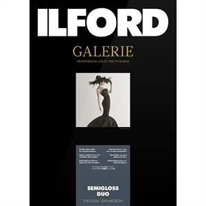 Ilford Semigloss Duo for FineArt Album - 210mm x 335mm - 25 hojas 