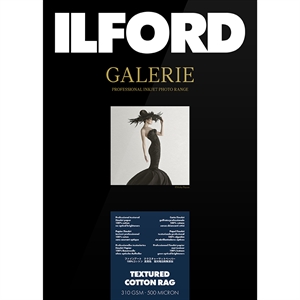 Ilford Textured Cotton Rag for FineArt Album - 210mm x 335mm - 25 arca 