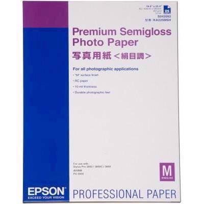 Epson Premium Semigloss Photo Paper 251g A2 - 25 hojas 