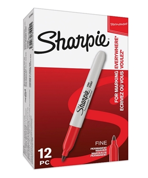 Sharpie Rotulador Fino 1,0 mm rojo