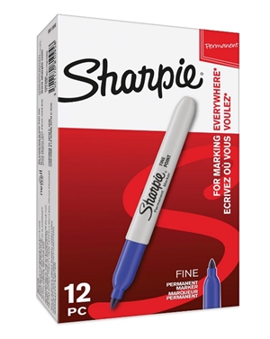 Marcador Sharpie Fino 1,0 mm azul