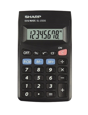 Calculadora Sharp EL-233SBBK