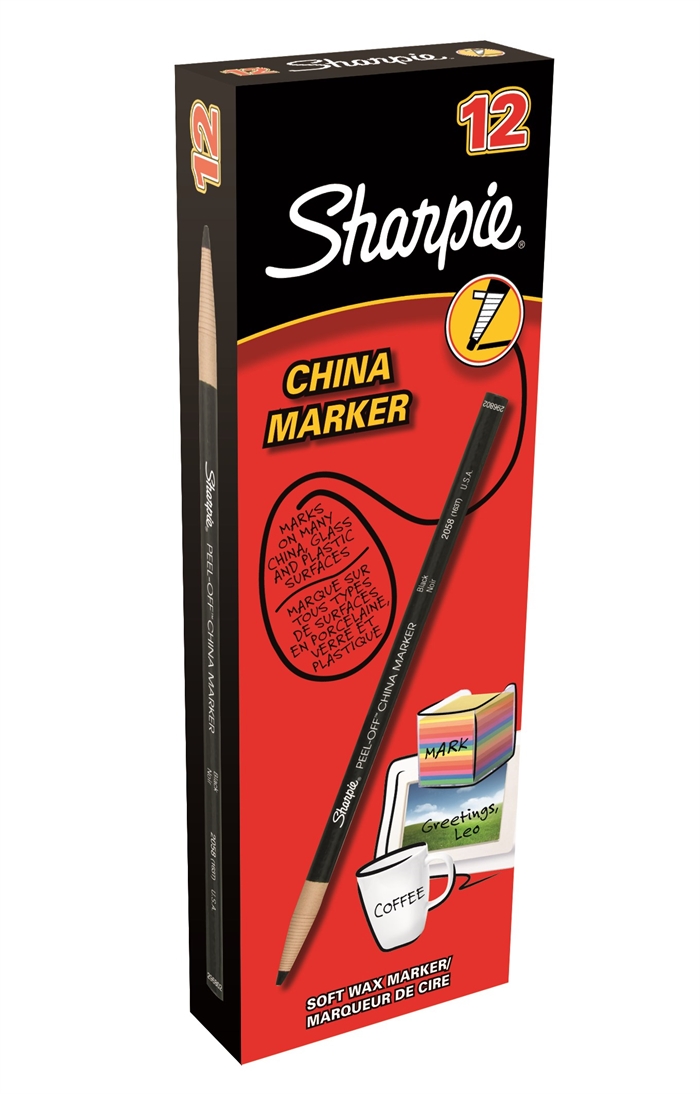 Marcador Sharpie China 2,0mm negro