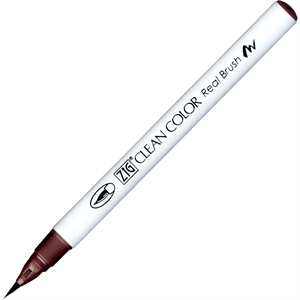 ZIG Clean Color Pen Pincel 207 Rojo Borgoña