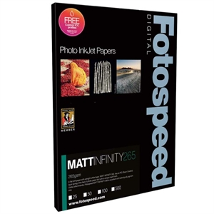 Fotospeed Matt Infinity 265 g/m² - A2, 25 hojas 