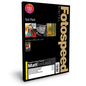 Fotospeed Fine Art Matt Textured - A4, 12 hojas 