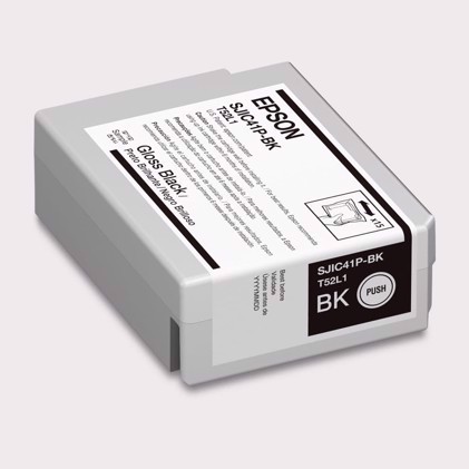 Cartucho de tinta Black Epson para Epson C4000 (para brillante) - 50 ml (SJIC42P-BK)