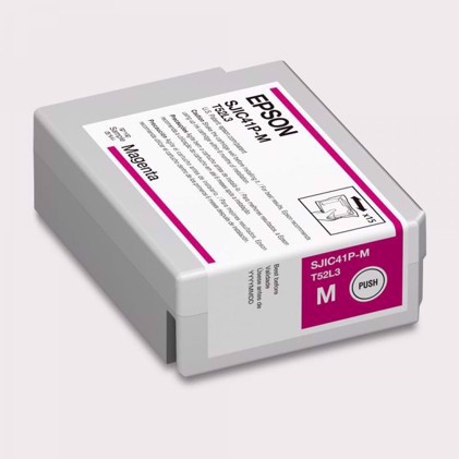 Cartucho de tinta Epson Magenta para Epson C4000 - 50 ml ( SJIC42P-M )