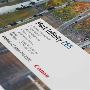 Fotospeed Matt Infinity 265 g/m² - 24" x 30 metros