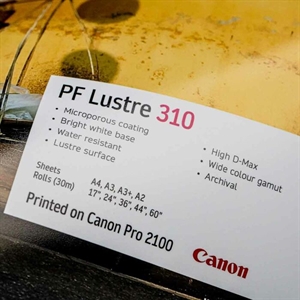 Fotospeed PF Lustre 310 g/m² - 36" x 30 metros 