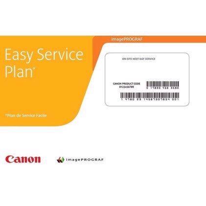 Canon Easy Service Plan 5 años de servicio in situ al día siguiente IMAGEPROGRAF L24 MFP AND L36 MFP