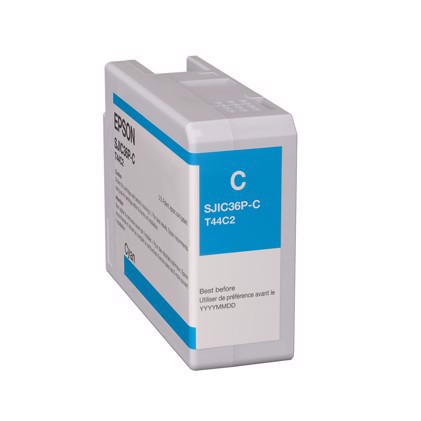 Cartucho de tinta Epson Cyan para Epson C6000 y C6500 - 80 ml