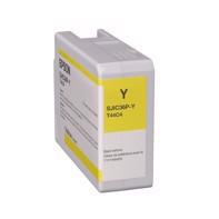 Cartucho de tinta Epson Yellow para Epson C6000 y C6500 - 80 ml