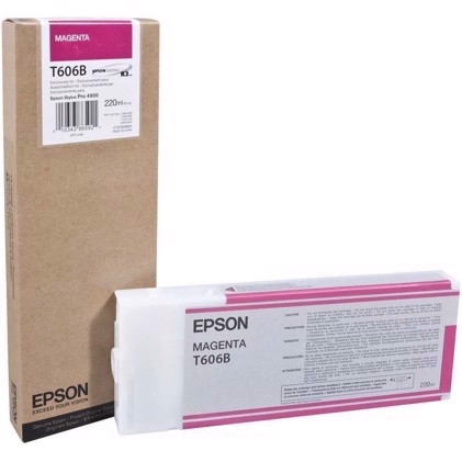 Epson Magenta 220 ml cartucho de tinta T606B