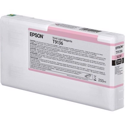 Epson Vivid Light Magenta T9136 - 200 ml cartucho de tinta