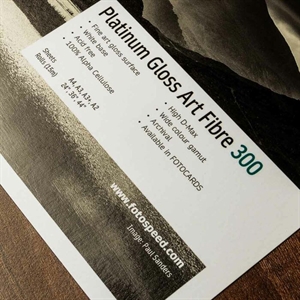 Fotospeed Platinum Gloss Art Fibre 300 g/m² - 36" x 15 metros