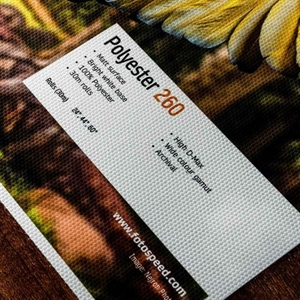 Fotospeed Polyester (Matt) 260 g/m² - 44" x 30 metros