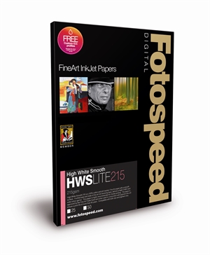 Fotospeed High White Smooth LITE 215 g/m² - A2, 25 arca