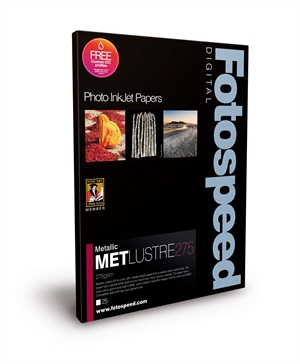 Fotospeed Metallic Lustre 275 g/m² - A2, 25 hojas 