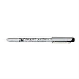 ZIG Millennium Pen 0,05mm negro.