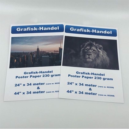 ¡Ahorra dinero en tus impresiones con el nuevo papel de Grafisk-Handel!
