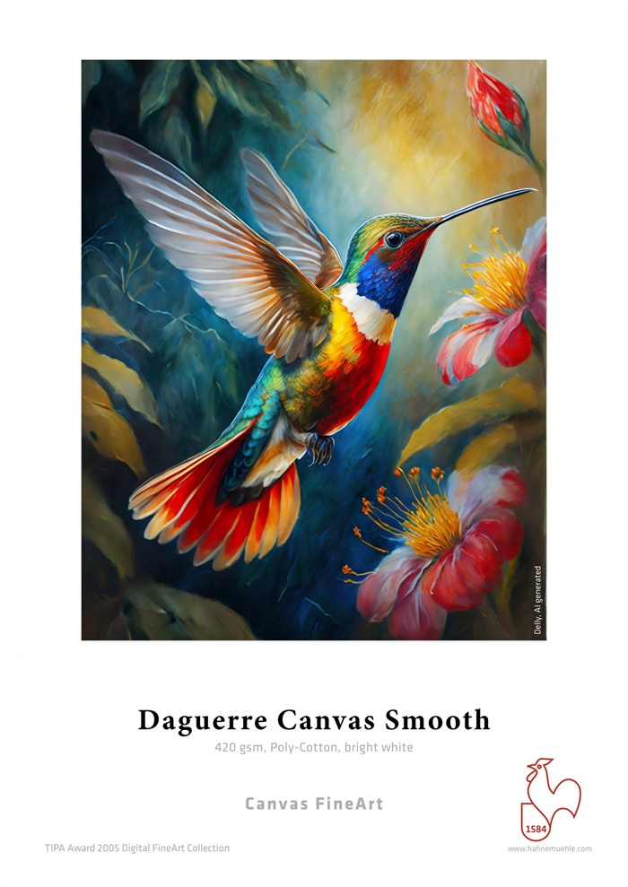 Hahnemühle Daguerre Lienzo Suave 420 g/m² - 17" x 12 metros