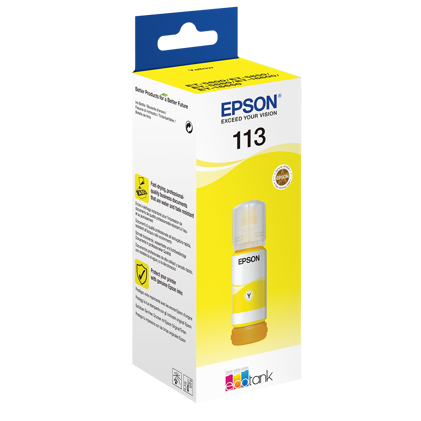 Epson 113 EcoTank Yellow botella de tinta