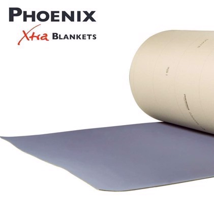 Phoenix Uvite CARAT es una hoja de goma para la impresora Roland 200.